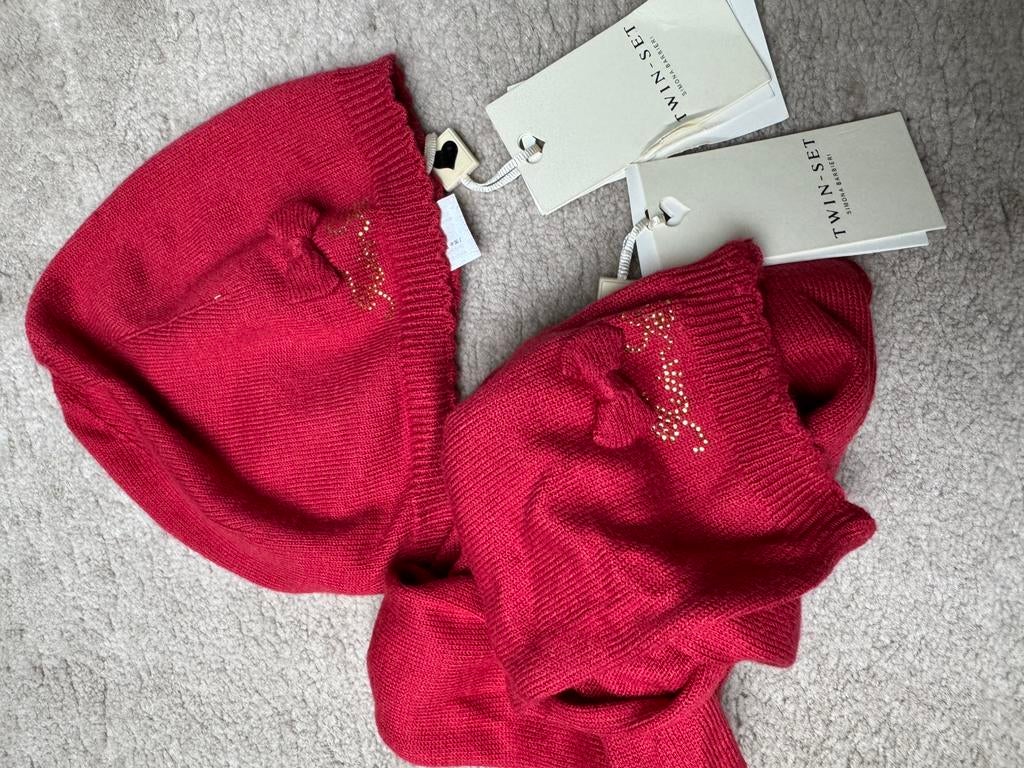 Muts met shal van Twin set, Ophalen of Verzenden, Zo goed als nieuw, Muts