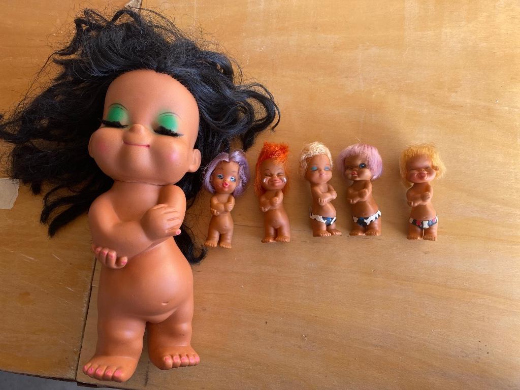 Kawaii vintage Sassy dolls, Verzamelen, Poppen, Ophalen, Zo goed als nieuw, Pop