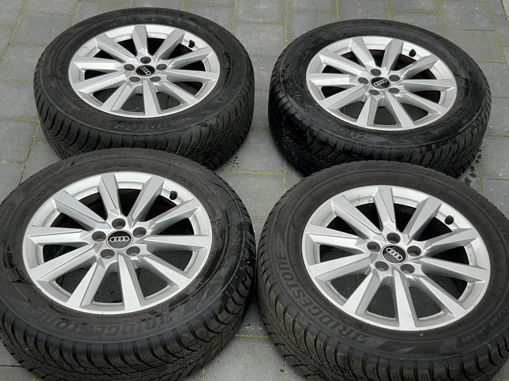 205/60/R16  92H Originele Audi A1 82A 16 inch velgen 5x100, Autos : Pièces & Accessoires, Pneus & Jantes, Neuf, Pneus hiver, 16 pouces