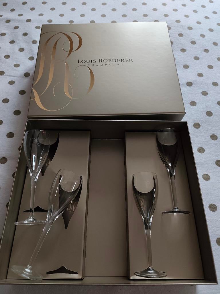 Louis Roederer glazen, Enlèvement ou Envoi