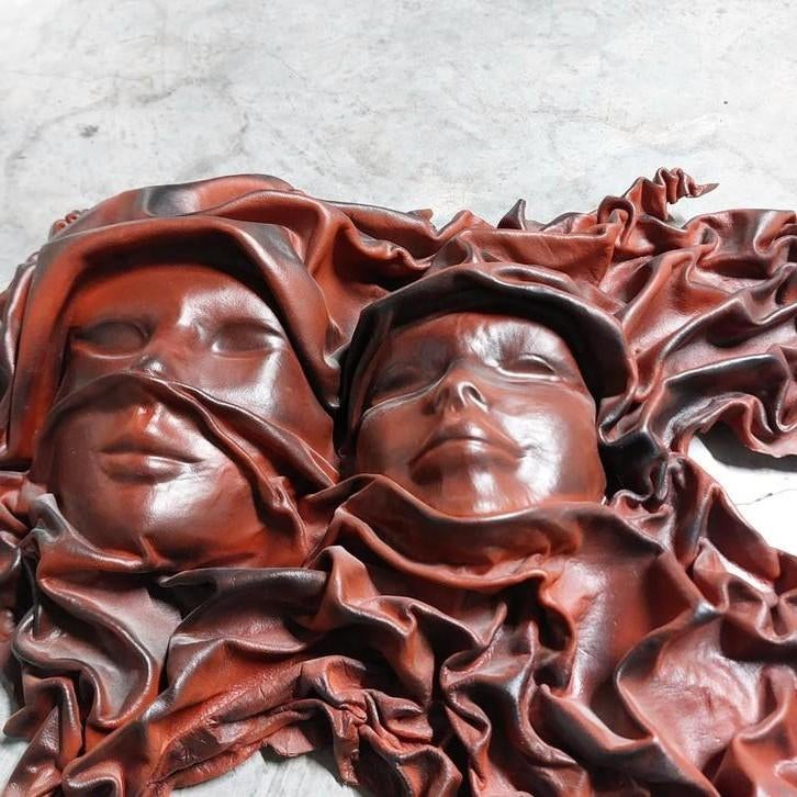 Masque en cuir, Enlèvement, Cuir, Masque