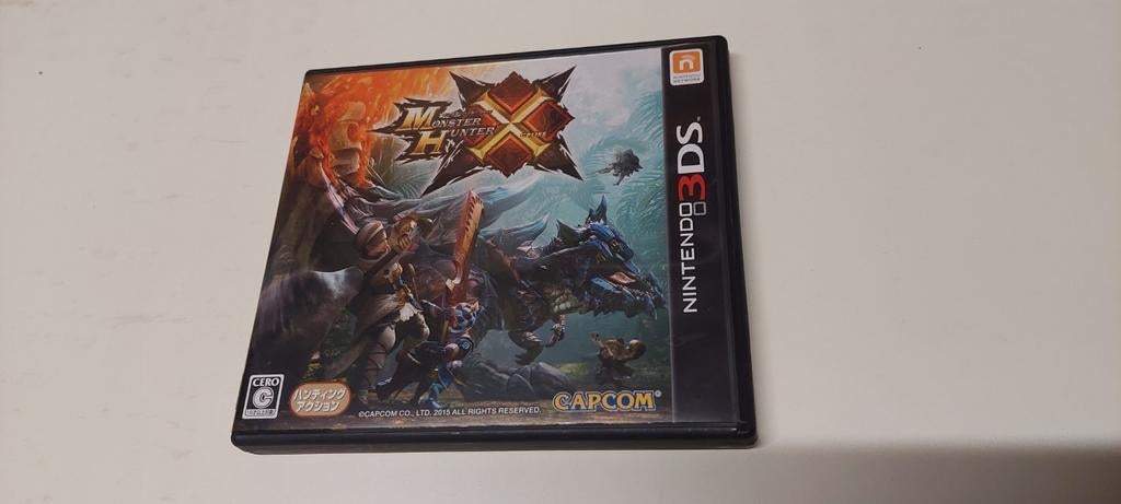Monster Hunter X Cross (Japanese) - Nintendo 3DS game, Ophalen of Verzenden, Zo goed als nieuw