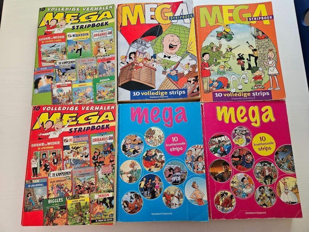 MEGA stripboeken, Boeken, Meerdere stripboeken, Ophalen, Gelezen