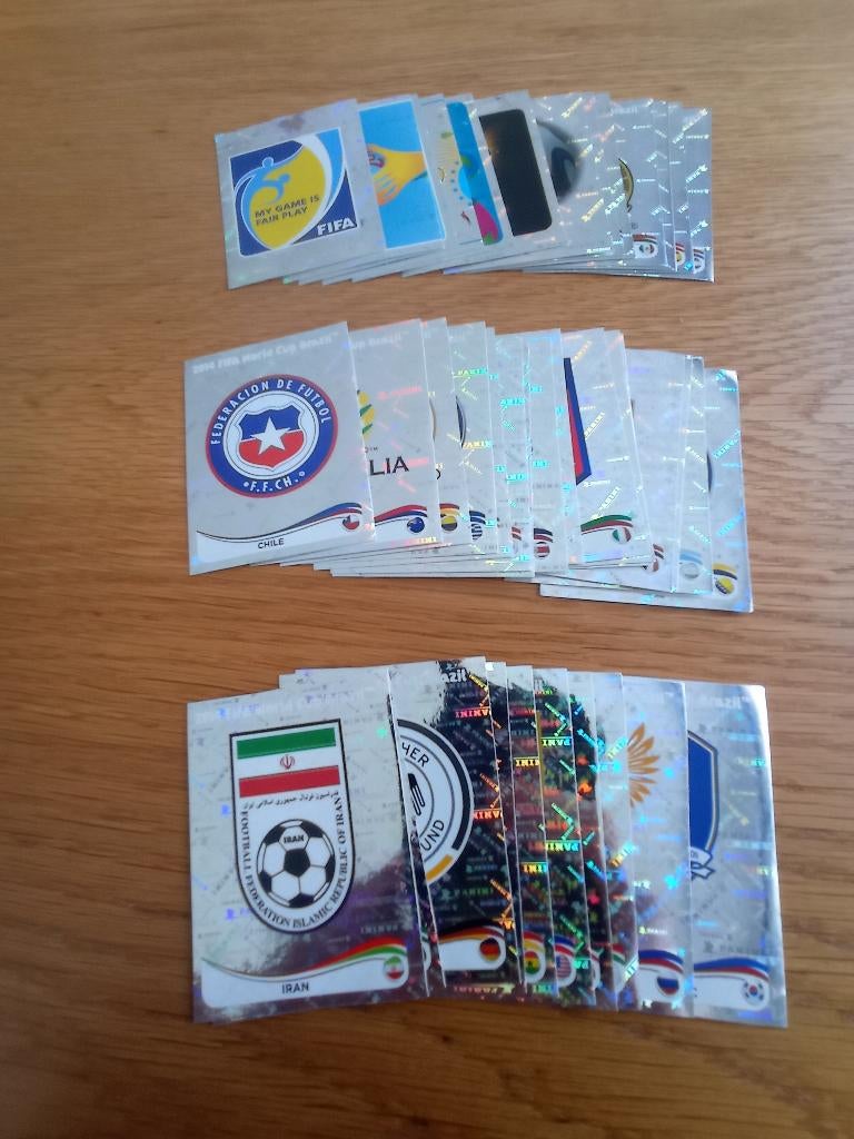 Autocollants Panini Coupe du monde 2014, Collections, Enlèvement ou Envoi, Comme neuf