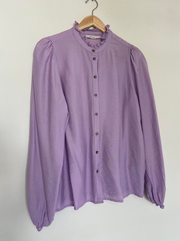 Blouse sissy boy, Kleding | Dames, Ophalen of Verzenden, Zo goed als nieuw, Paars