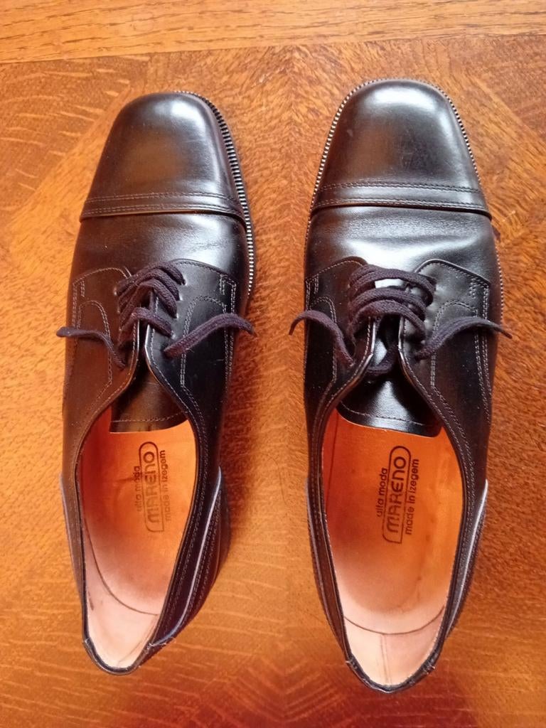 Zwarte Schoenen Officier, Kleding | Heren, Schoenen, Ophalen, Zo goed als nieuw, Zwart, Veterschoenen