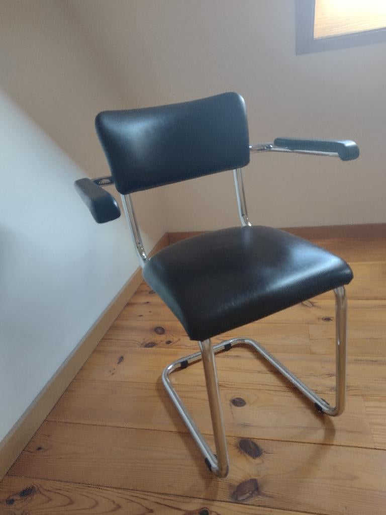 stoelen, Huis en Inrichting, Stoelen, Ophalen, Bruin, Zo goed als nieuw, Metaal