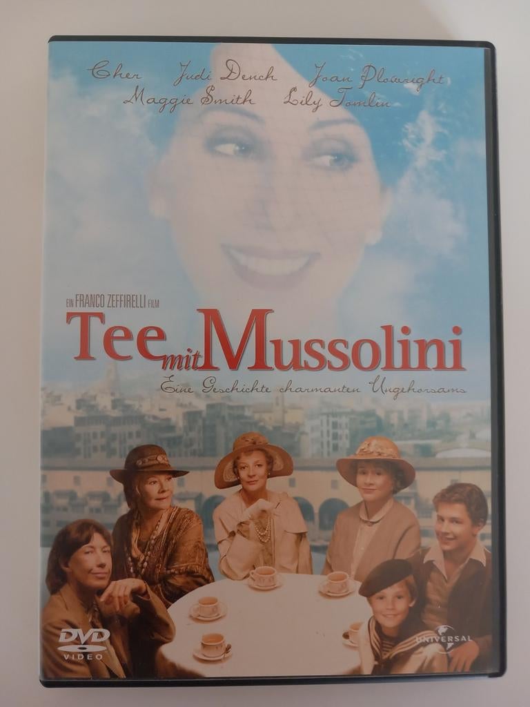 Dvd Tea with Mussolini (Filmklassieker) ZELDZAAM, Ophalen of Verzenden, Zo goed als nieuw