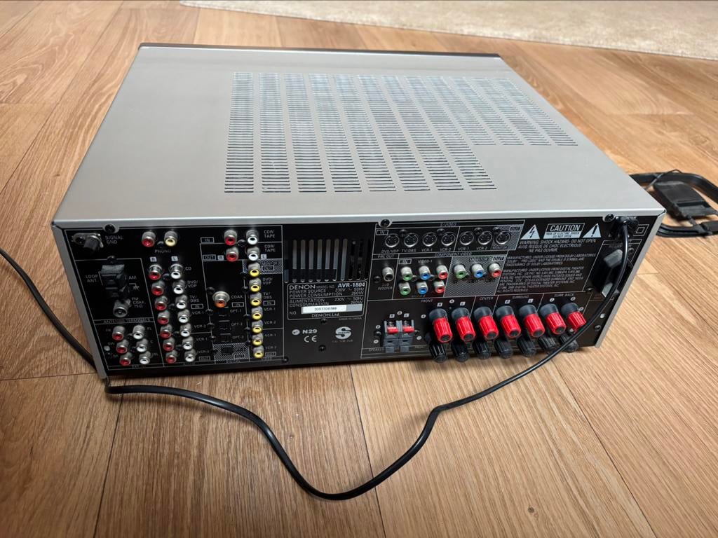 Denon AVR-1804 Cinema audio-videoversterker, Ophalen, Denon, 60 tot 120 watt, Gebruikt