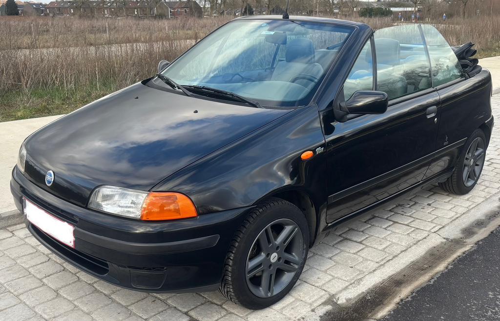 Fiat Punto cabrio 1.2 16v edition rare GAMMA, Autos, Cuir, Achat, 63 kW, Cabriolet