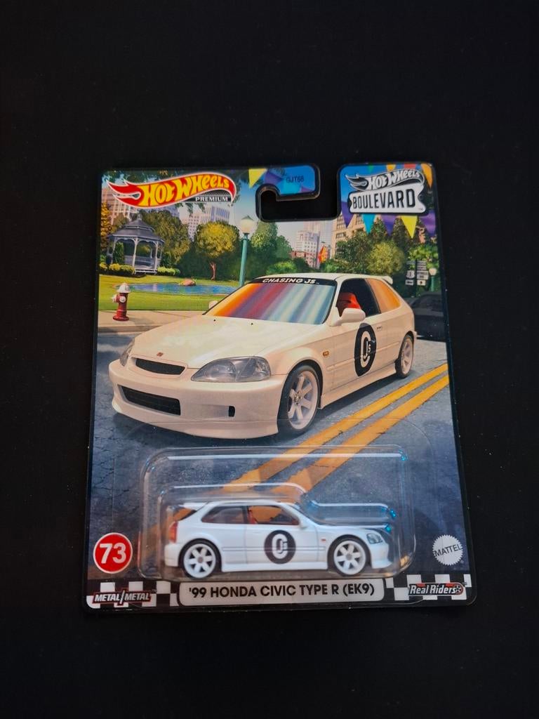 Hot Wheels '99 Honda Civic Type R [EK9] Premium, Hobby en Vrije tijd, Modelbouw | Auto's en Voertuigen, Ophalen of Verzenden