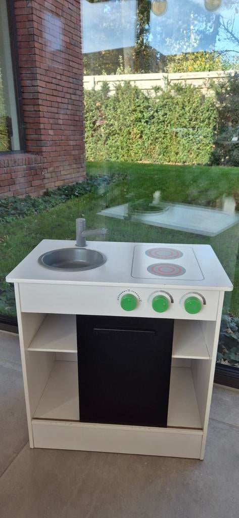 Speelgoedkeuken met keukenbenodigdheden, Ophalen, Gebruikt