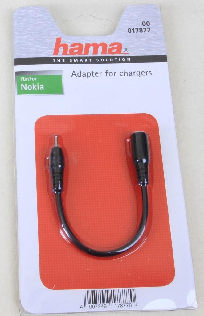 Câble adaptateur Hama 3,5 à 2 mm pour Nokia, Télécoms, Téléphonie mobile | Accessoires & Pièces, Enlèvement ou Envoi, Comme neuf