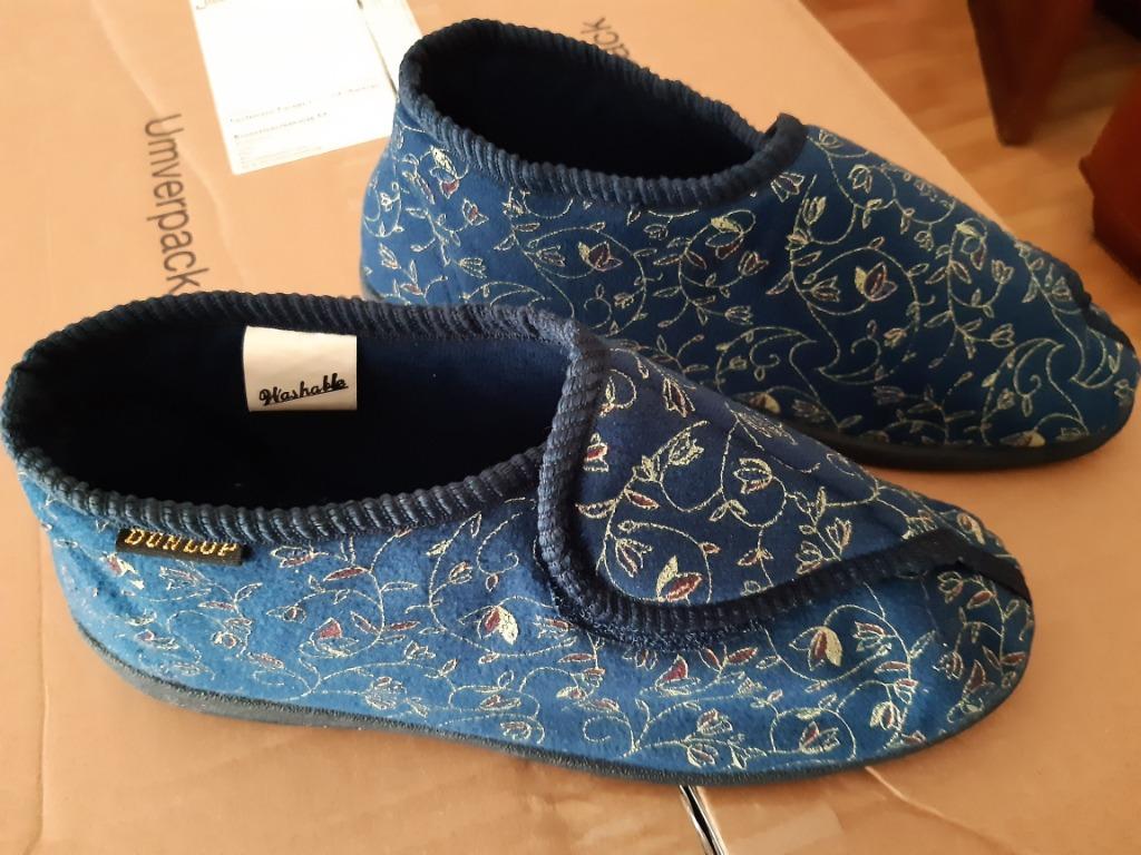 senioren dames pantoffel (aanbevolen door ziekenhuis), Kleding | Dames, Ophalen, Blauw, Zo goed als nieuw, Pantoffels of Sloffen
