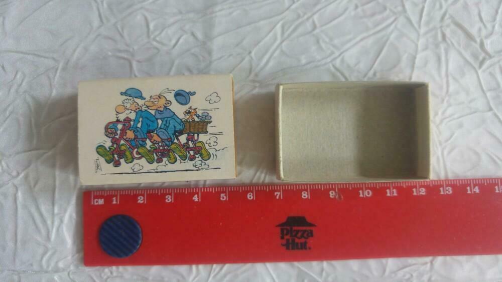 Allumettes Luciferdoosje BD Dargaud N49 Turk Leonard, Ophalen of Verzenden, Gebruikt