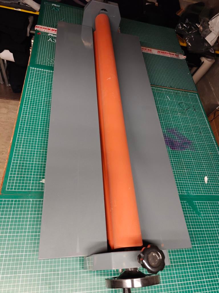 Laminator hand, Ophalen