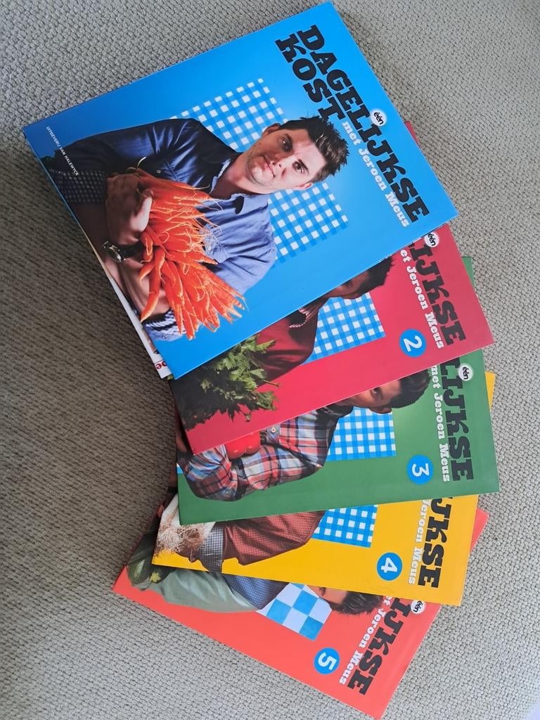 Jeroen Meeus Dagelijkse kost, Boeken, Ophalen, Zo goed als nieuw