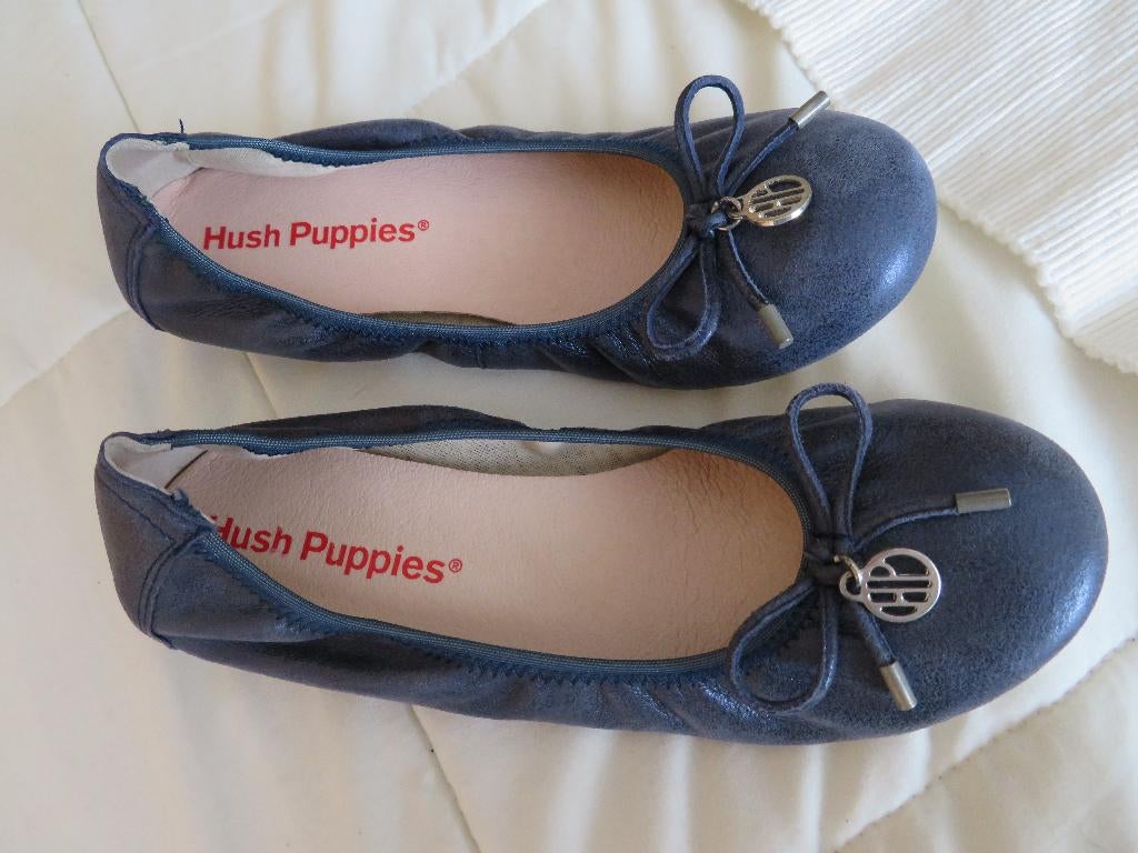 Nieuwe blauwe Hush Puppies 36 ballerina's, Meisje, Hush Puppies, Overige typen, Nieuw