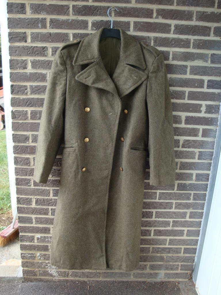 manteau militaire, Collections, Enlèvement ou Envoi, Armée de terre, Vêtements ou Chaussures