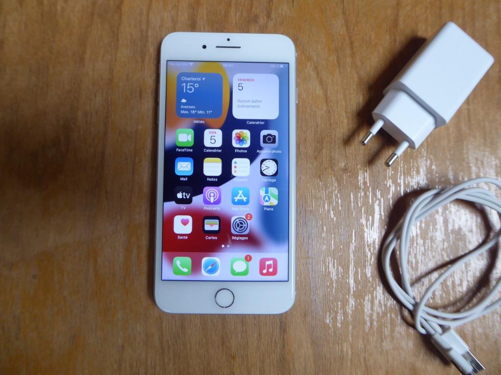 iPhone 7 plus  128Go Argent, 128 GB, Enlèvement ou Envoi, Comme neuf, IPhone 7