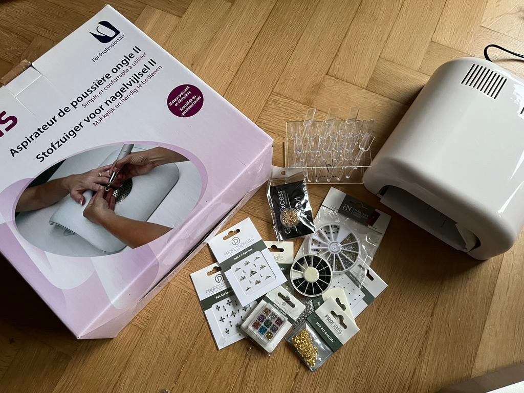 Aspirateur Sibel + lampe UV + Art Nails, Ophalen, Nieuw