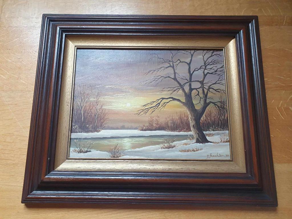 Sneeuwlandschap - P. Rechter '89, Enlèvement