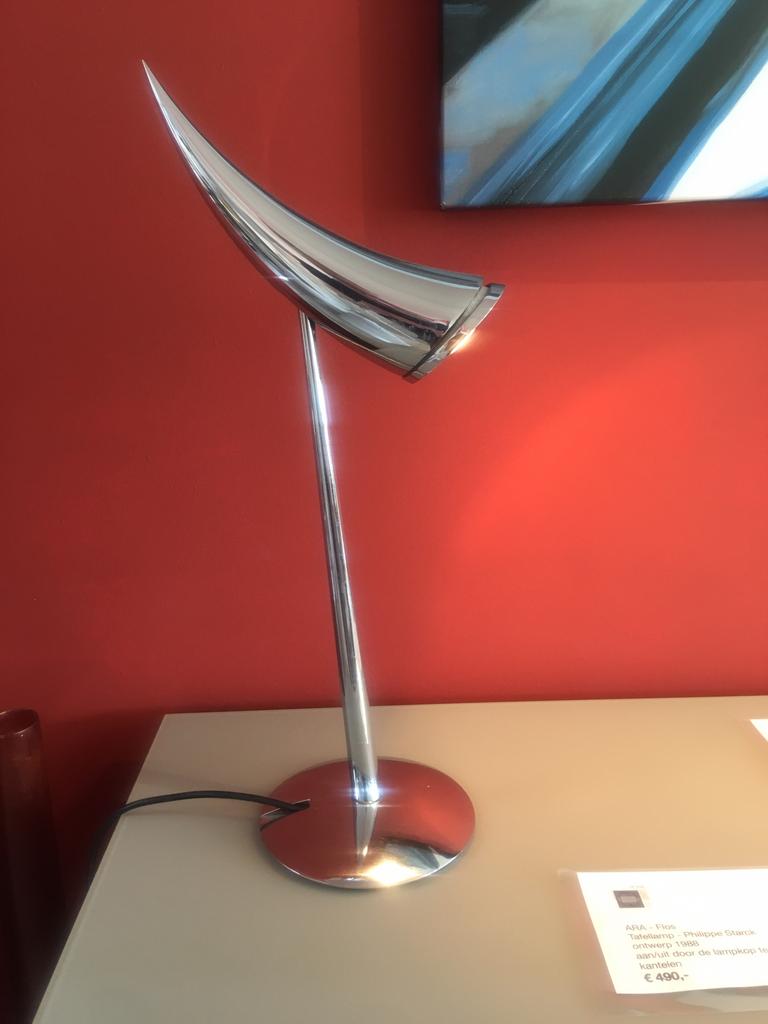 Flos tafellamp/bureaulamp ARA Philippe Starck, Enlèvement ou Envoi, Verre, 50 à 75 cm