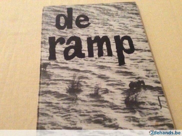 DE  RAMP boek met kaart de Stormvloed 1953 Nederland, Antiquités & Art, Enlèvement ou Envoi