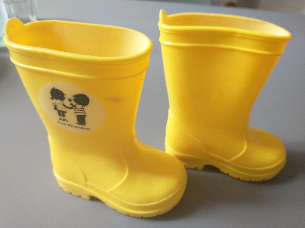 Regenlaarsjes maat 19, Kinderen en Baby's, Ophalen, Jongen of Meisje, Laarzen, Zo goed als nieuw