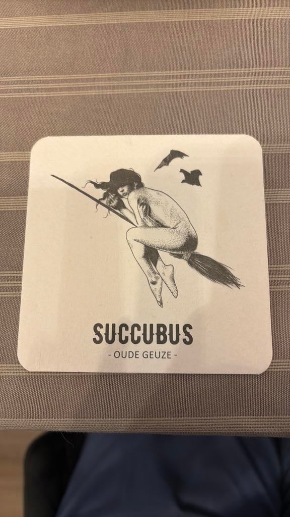 Tapis à bière Succubus, Enlèvement ou Envoi, Neuf, Sous-bock