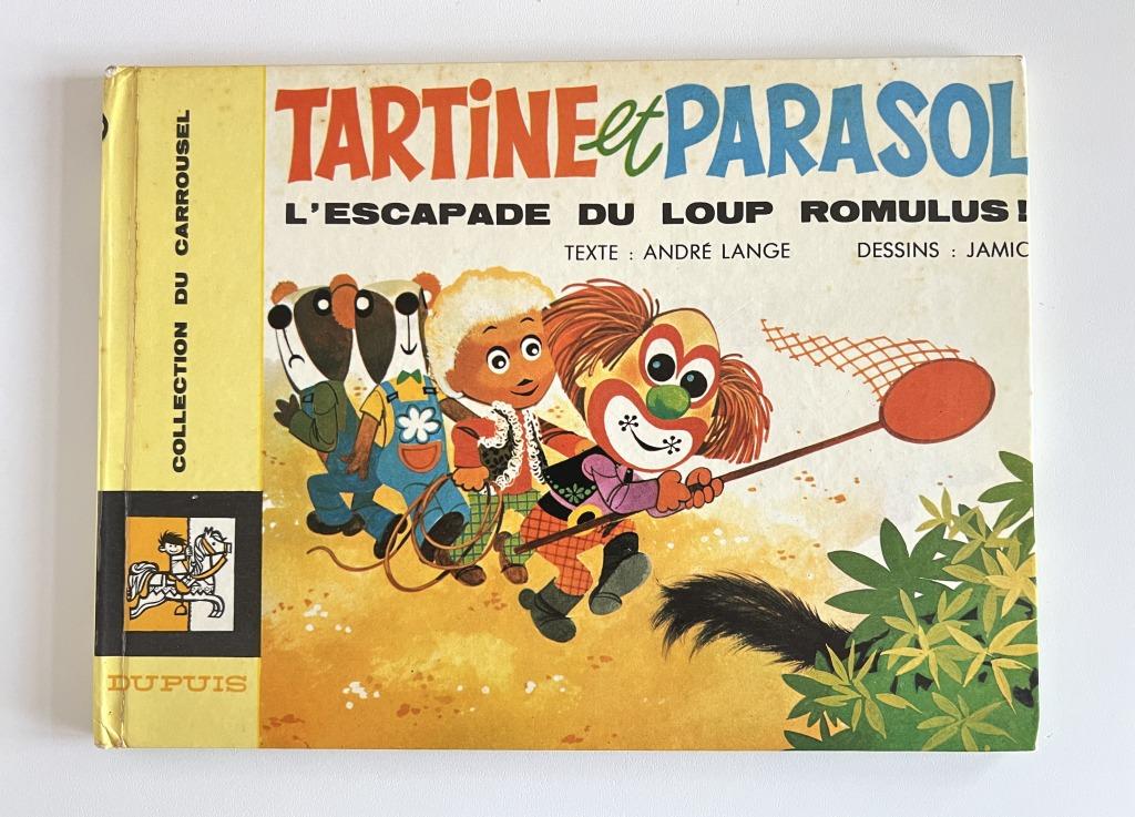 Livre Tartine et Parasol L'escapade du loup Romulus !, Enlèvement ou Envoi, Utilisé, Fiction général