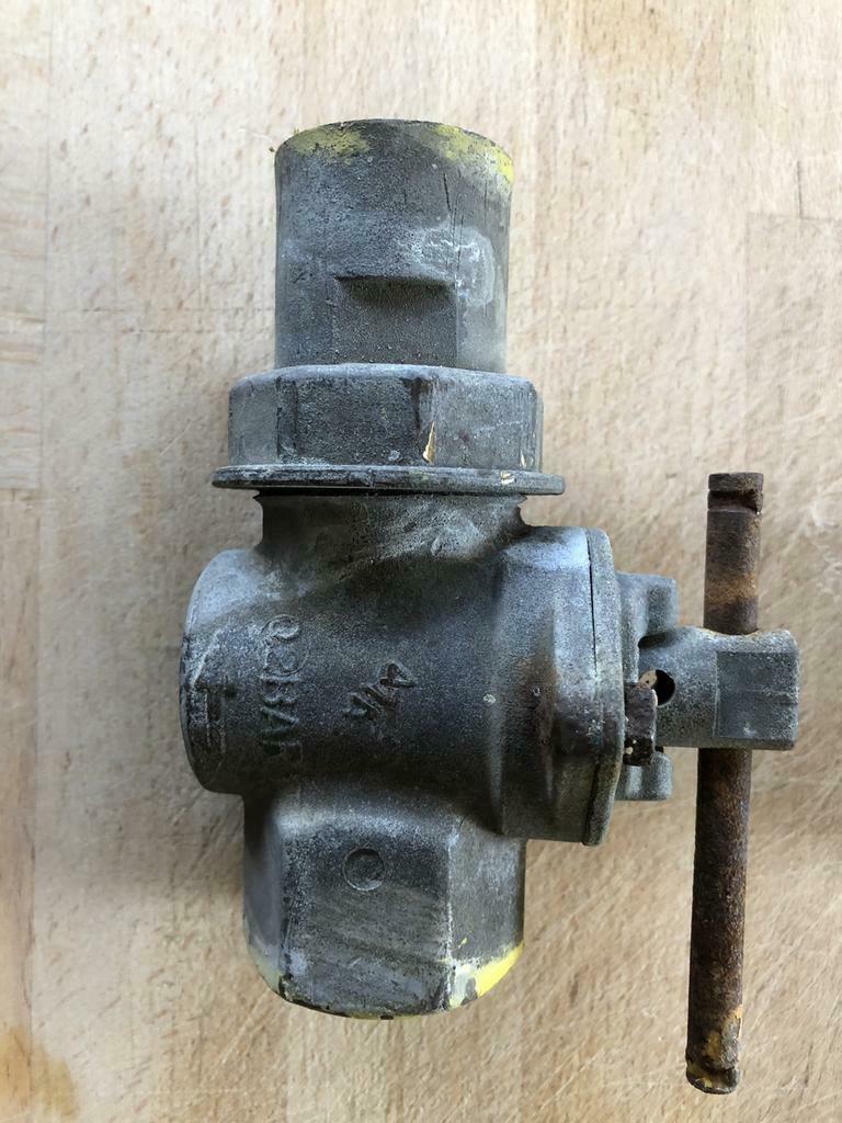 Gaskraan 1”, Doe-het-zelf en Bouw, Ophalen of Verzenden, Gebruikt