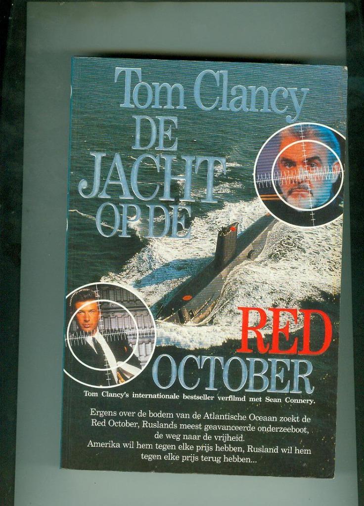 De jacht op de red oktober tom clancy 316 blz, Ophalen of Verzenden, Zo goed als nieuw, Amerika