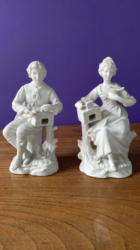 Porselein - wit biscuit, Enlèvement ou Envoi
