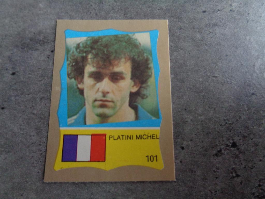 imprimé football PLATINI   REYAUCA ED. COUPE DU MONDE MEXIQU, Enlèvement ou Envoi