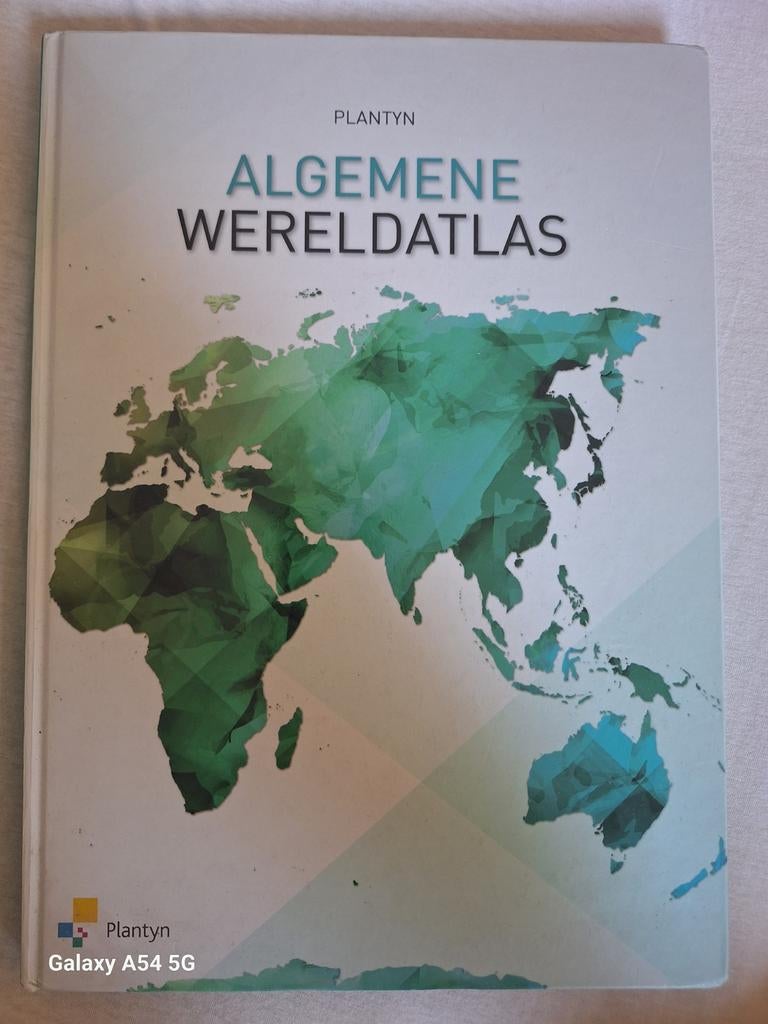 Plantyn Algemene Wereldatlas editie 2012, Livres, Livres scolaires, Enlèvement, Comme neuf, Géographie, Plantyn