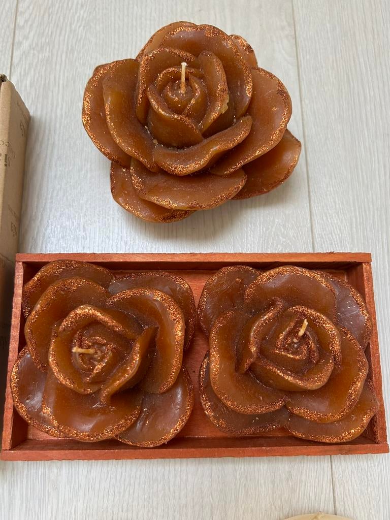 Set van decoratieve kaarzen, Diversen, Ophalen of Verzenden, Zo goed als nieuw
