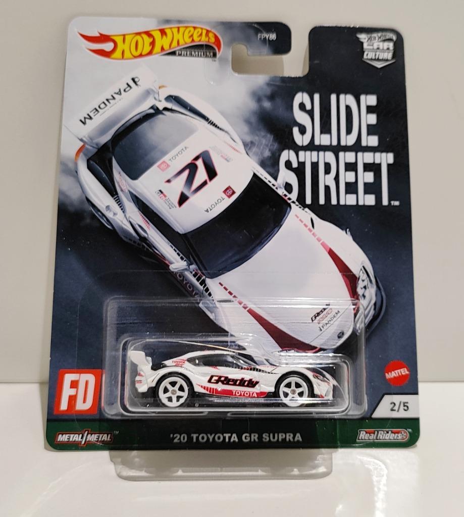 Hot Wheels '20 Toyota GR Supra Slide Street (uit 2022) 1/64, Enlèvement ou Envoi