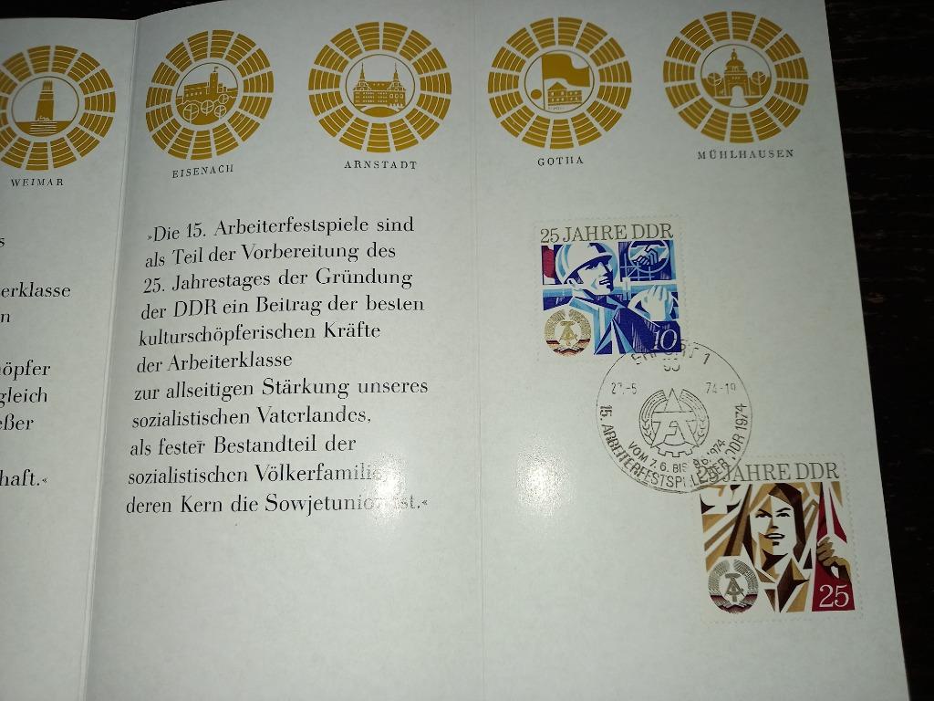 DDR SONDERBLAD 1949 lot 622, Ophalen of Verzenden, DDR