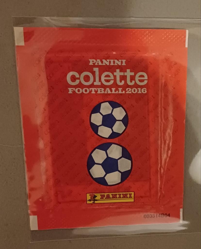 Panini euro 2016 zakje/pochette COLETTE version, Verzamelen, Ophalen of Verzenden