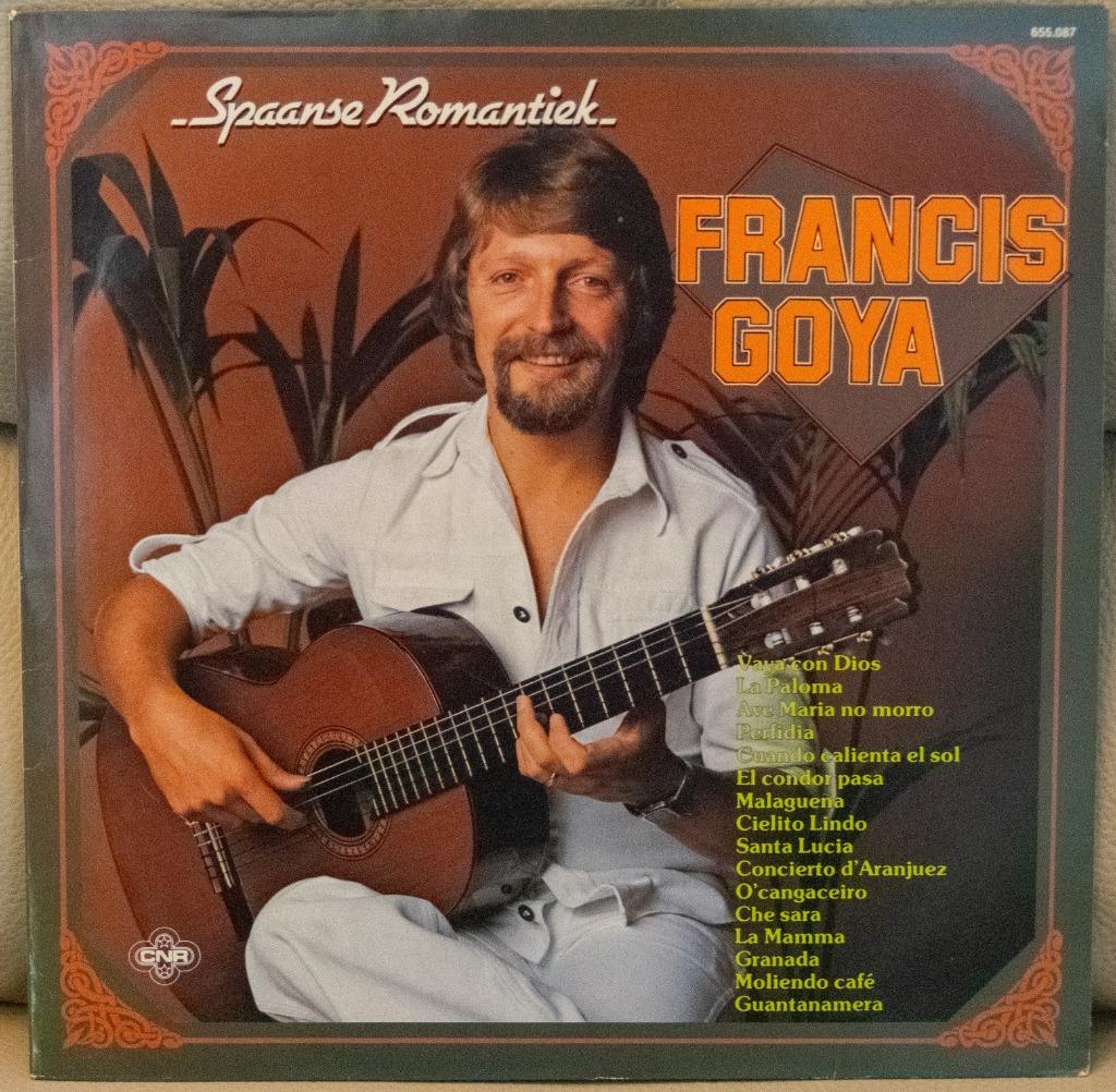 LP Francis Goya - Spaanse romantiek, Cd's en Dvd's, Vinyl | Pop, Zo goed als nieuw, 12 inch, Ophalen of Verzenden