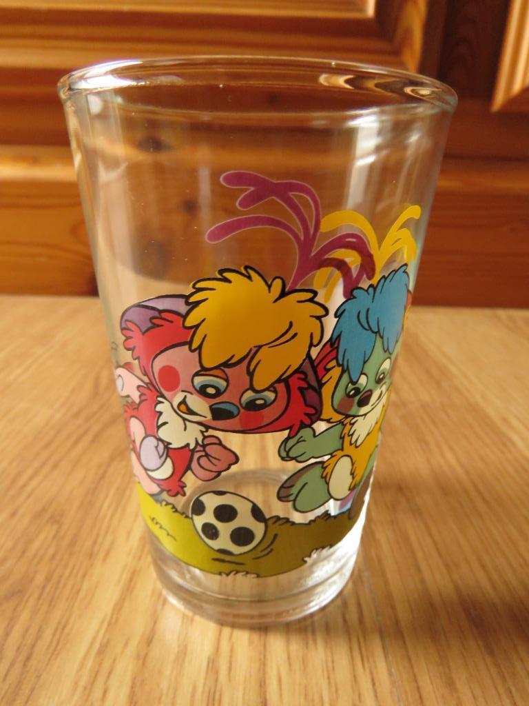 superbe verre les popples de Lambert-Meert de collection, Enlèvement ou Envoi, Comme neuf, Verre à soda