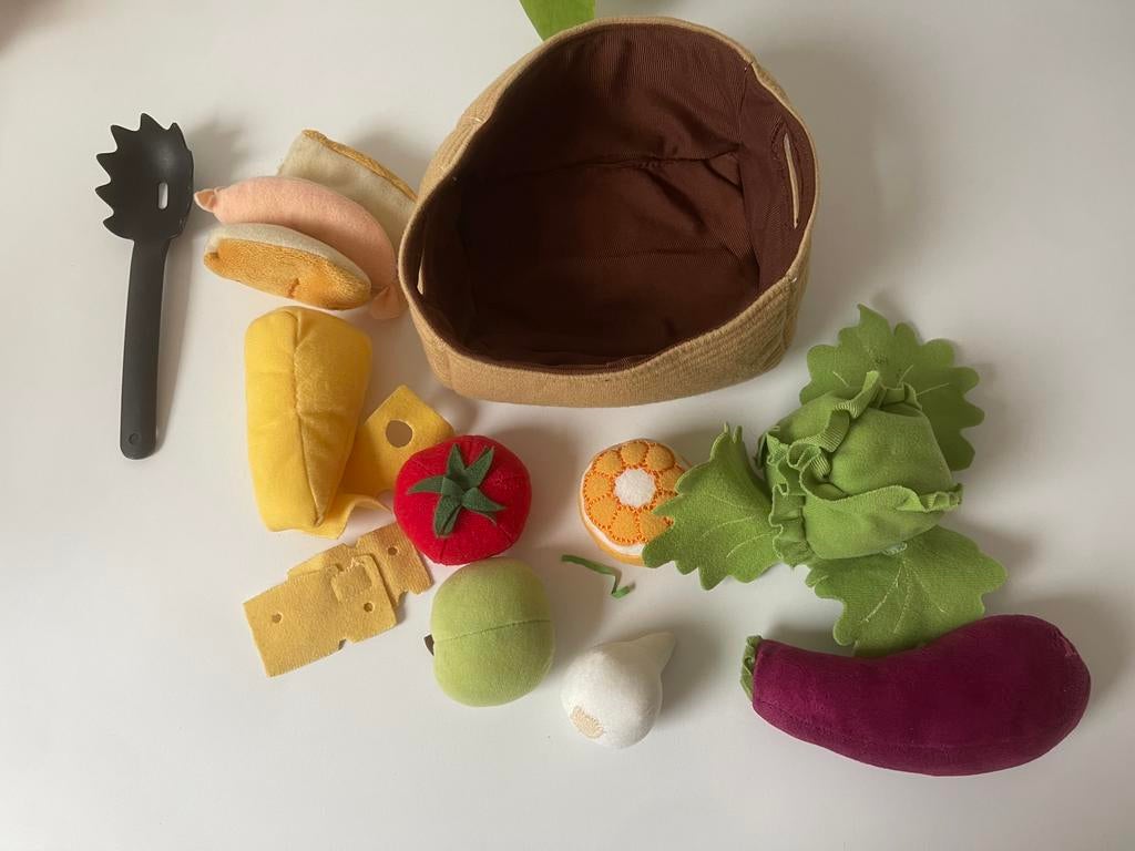Stoffen groenten ikea keukentje, Ophalen, Zo goed als nieuw