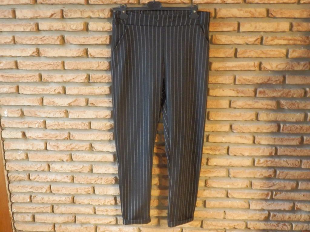 (69) - pantalon femme t.40 noir et blanc, Maat 38/40 (M), Zwart, Ophalen of Verzenden, Zo goed als nieuw
