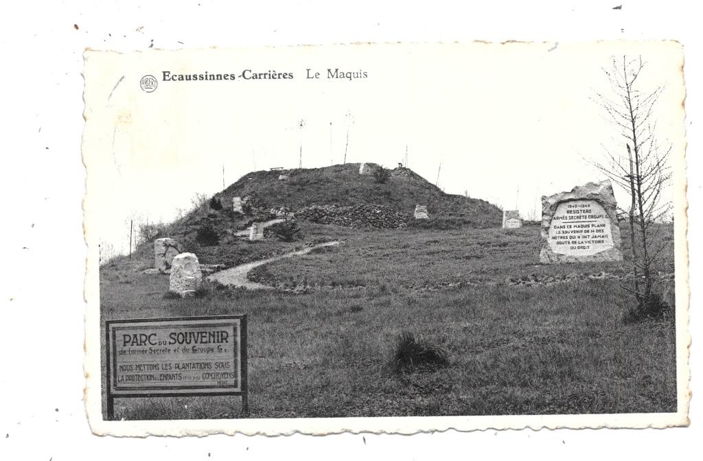 Ecaussinnes-Carrières NA66: Le Maquis, Collections, Envoi, 1960 à 1980, Affranchie, Hainaut