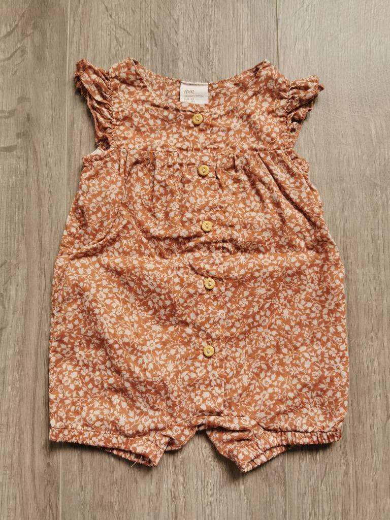 Kruippakje H&M - maat 50, Kinderen en Baby's, Babykleding | Maat 50, Meisje, H&M, Ophalen of Verzenden, Zo goed als nieuw