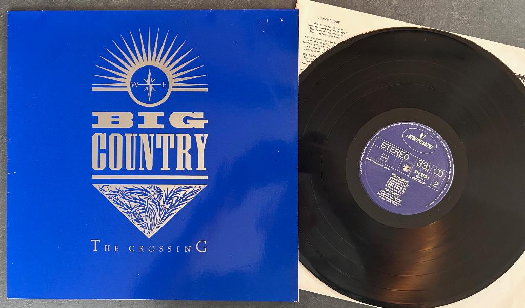 BIG COUNTRY - The crossing ( LP ), Envoi, 12 pouces, Pop rock
