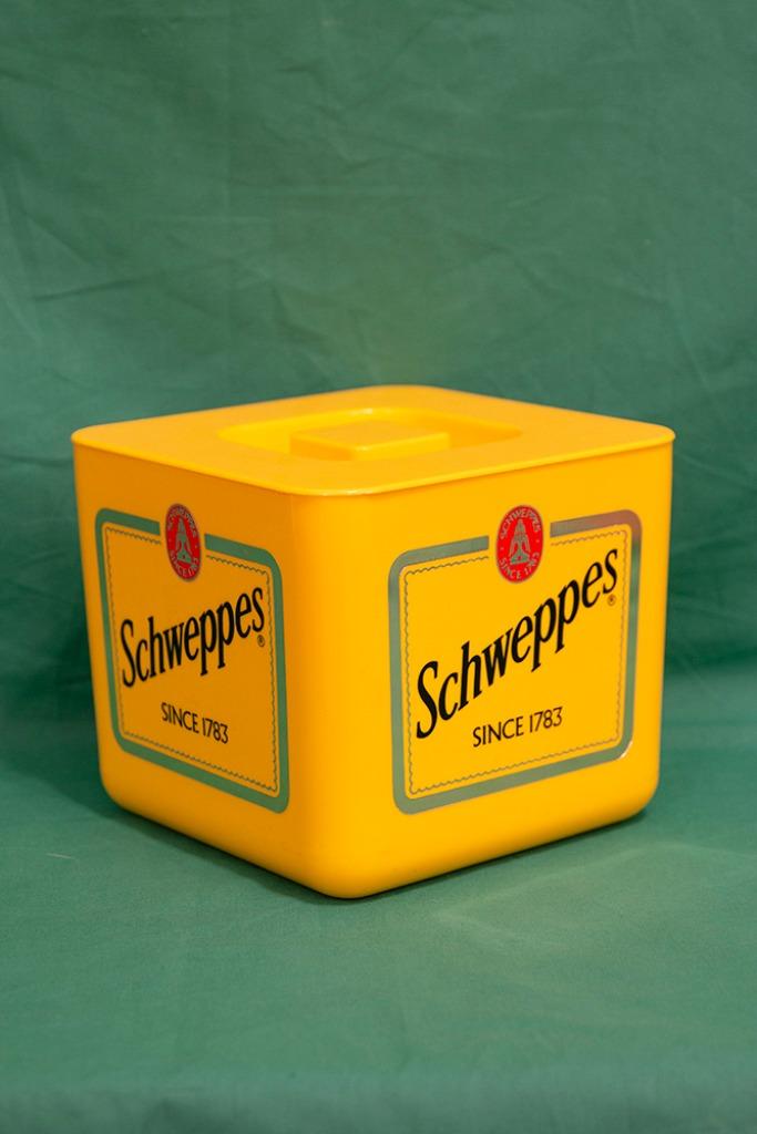 vintage ijsemmer Schweppes, Ophalen of Verzenden