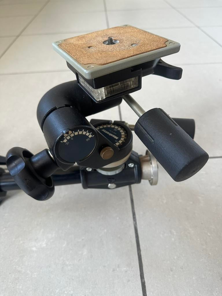 Rotule lourde Manfrotto 160 + bras Manfrotto 131DDB, TV, Hi-fi & Vidéo, Enlèvement, Comme neuf