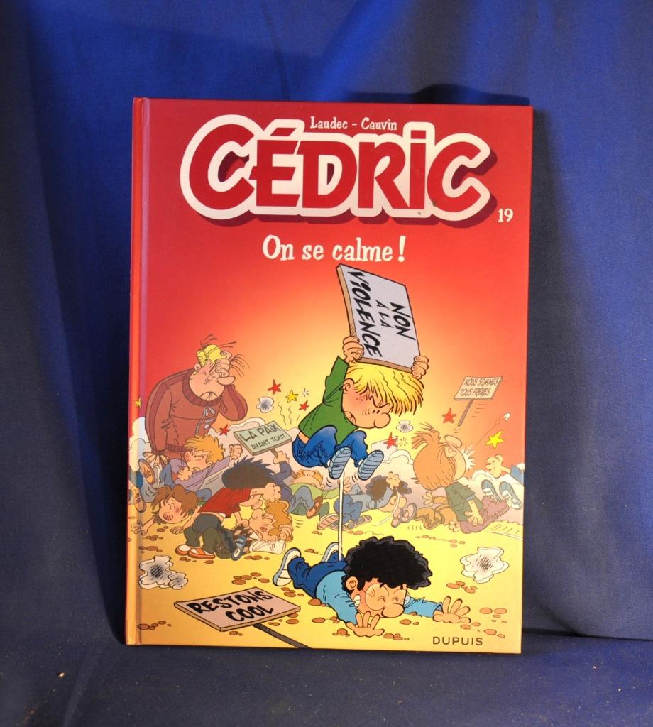 bd cedric on se calme (x2042), Gelezen, Eén stripboek, Ophalen of Verzenden, Laudec & Cauvin